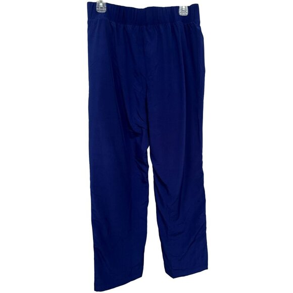 Gap Fit Womens Snap-Hem Fleece-Lined Blue Sweatpants Sz M Soft Comfortable NEW - Picture 10 of 10